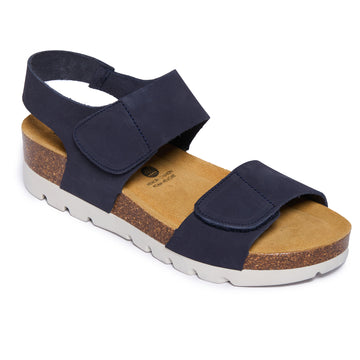 Plakton Platform Wedge Sandal – Compi Navy
